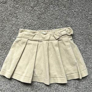 Uniform khaki skirt